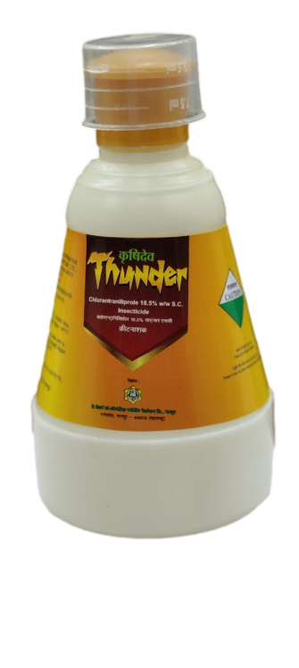 KrushiDeo Thunder–(Chlorantraniliprole 18.5% w/w S.C.)